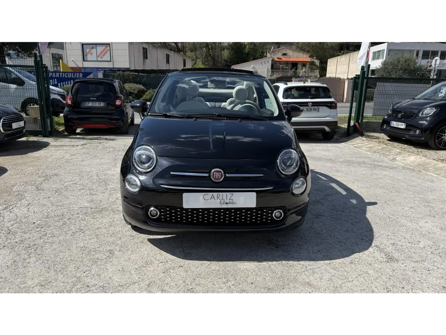 Fiat 500 Fiat 500 Cabriolet 1.0 Hybrid BSG 70cv Lounge Noir - 2
