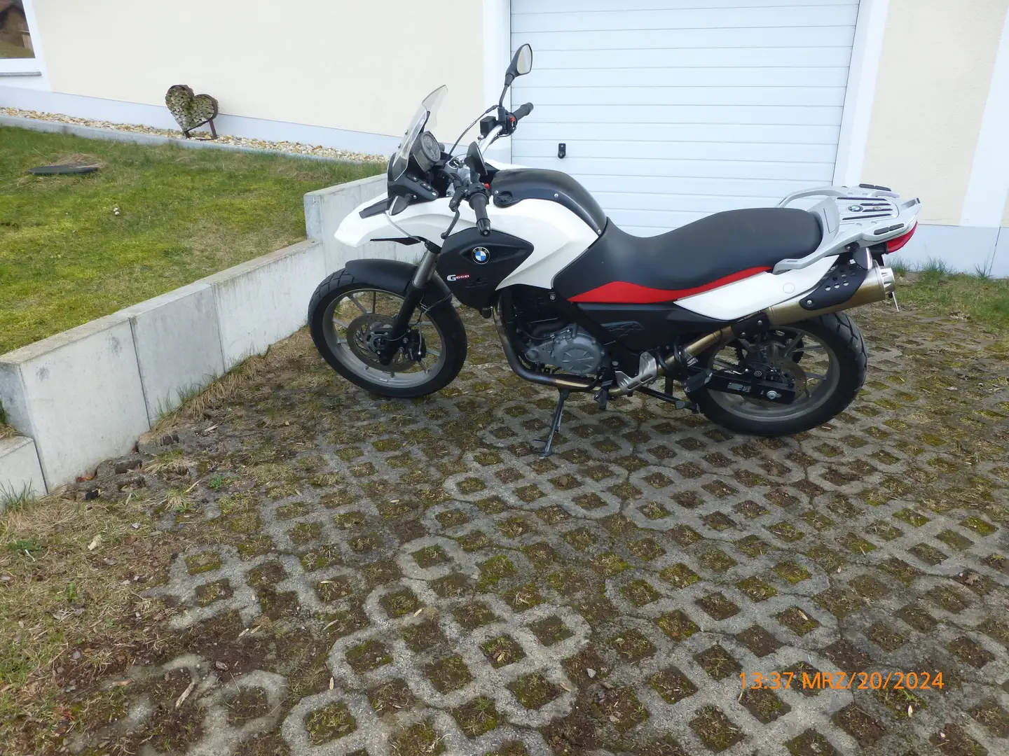 BMW G 650 GS Weiß - 2