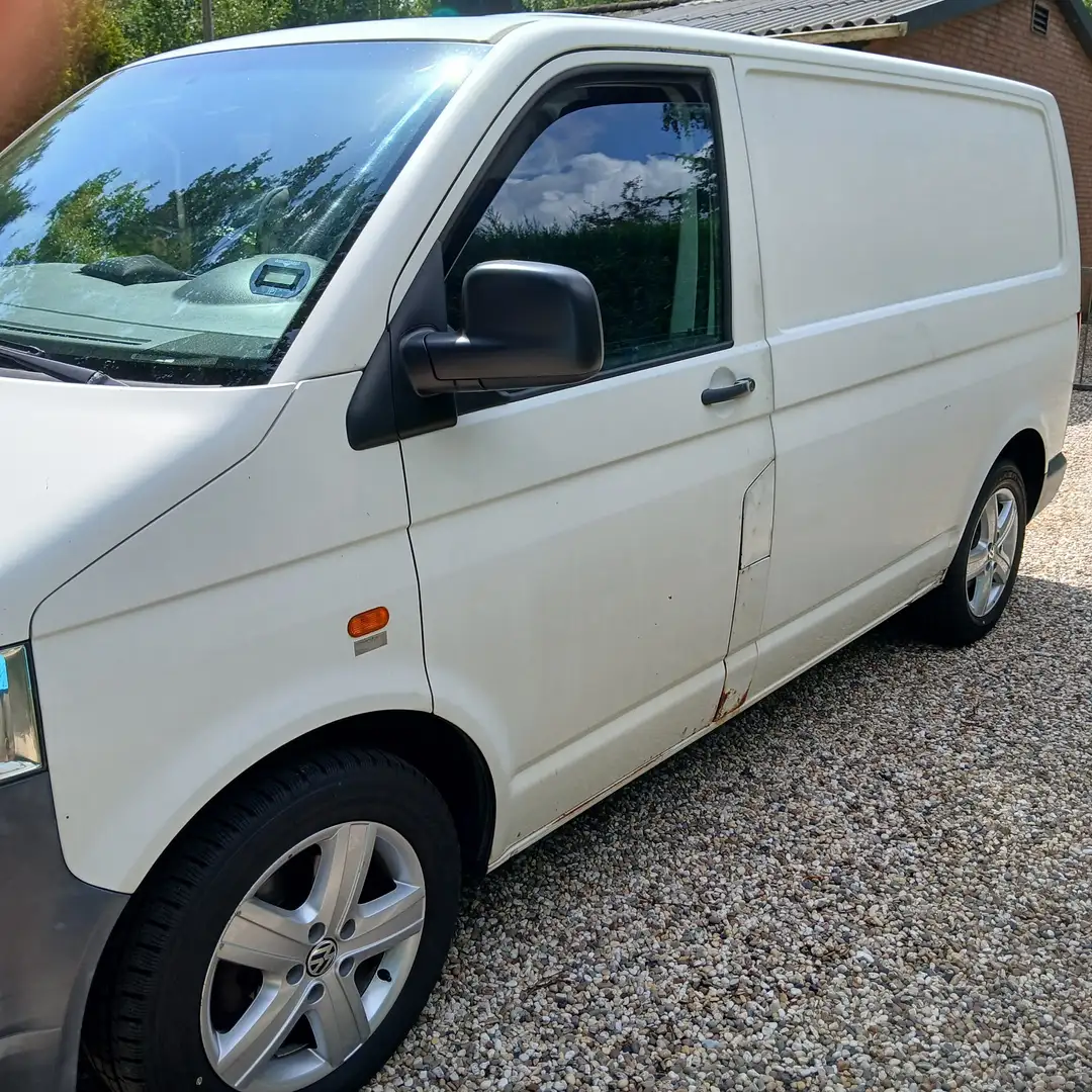 Volkswagen T5 Kombi Kasten Mehrwert Biały - 1
