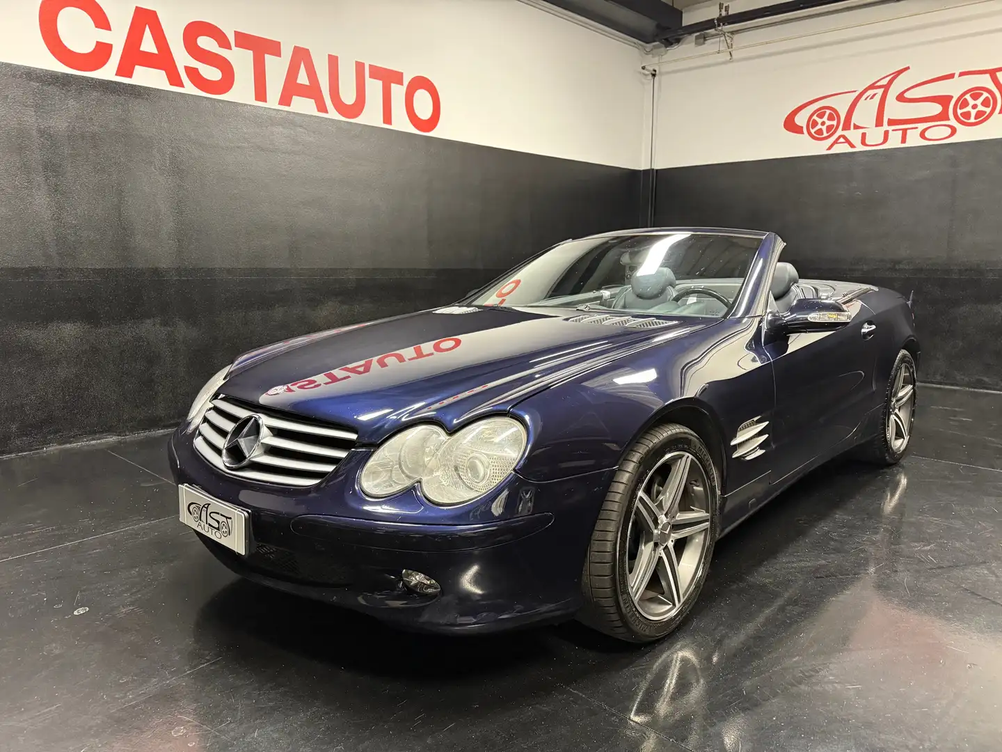 Mercedes-Benz SL 500 SL Roadster - R230 V8 ASI CRS EVO PACK ITALIANA Blu/Azzurro - 2