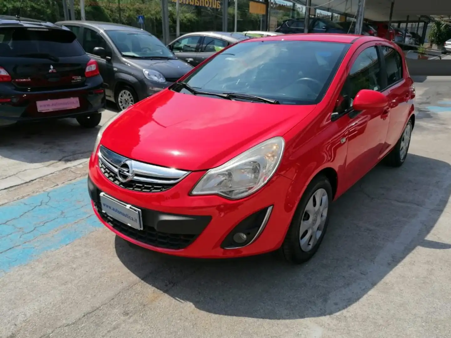 Opel Corsa 1.0 12V 5 PORTE ELECTIVE 65cv Rojo - 1
