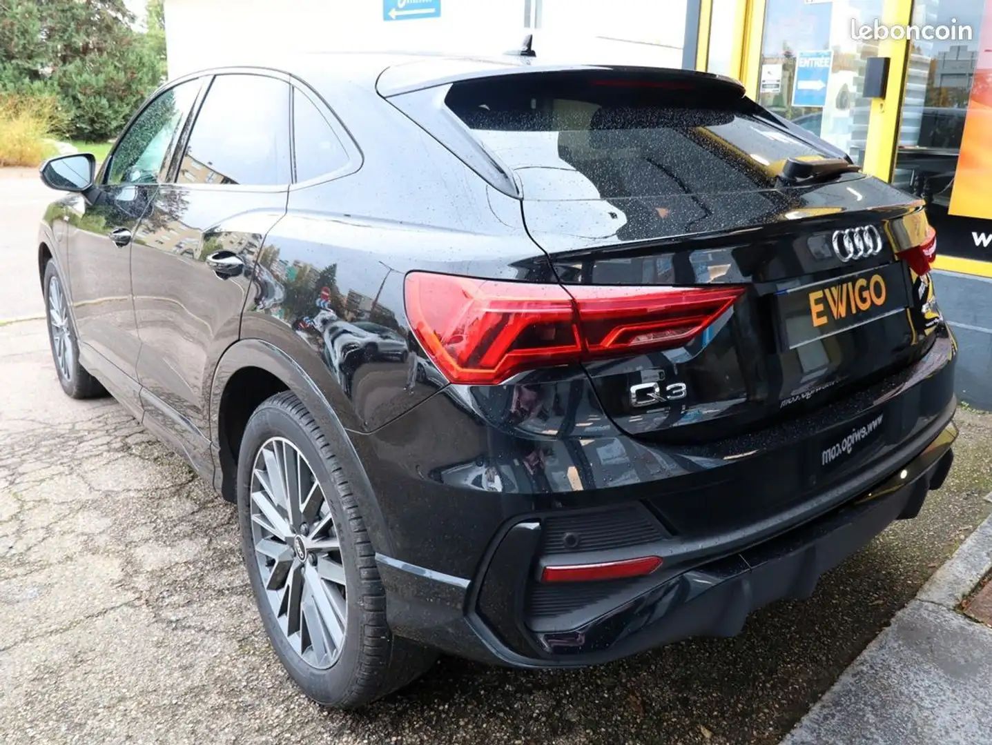 Audi Q3 1.4 45 tfsie 245 ch 150 phev hybrid 13kwh s-line s-tronic bva Noir - 2