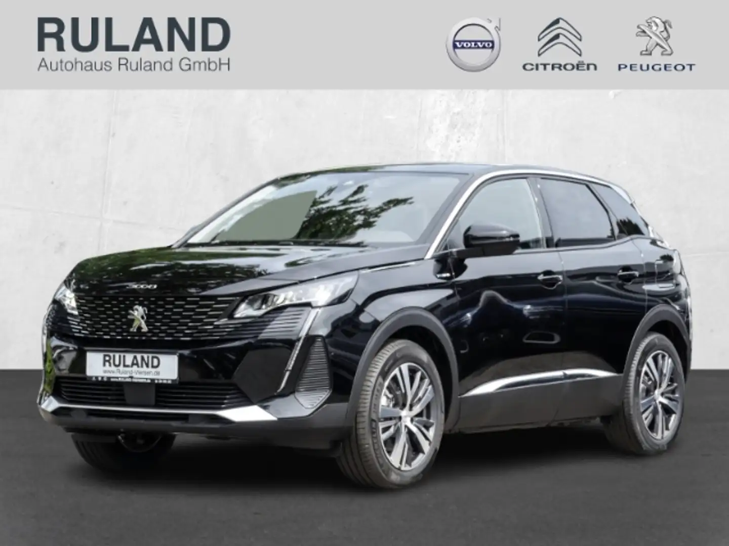 Peugeot 3008 Hybrid 225 Allure 1.6 Plug-In EU6d Navi digitales Schwarz - 1