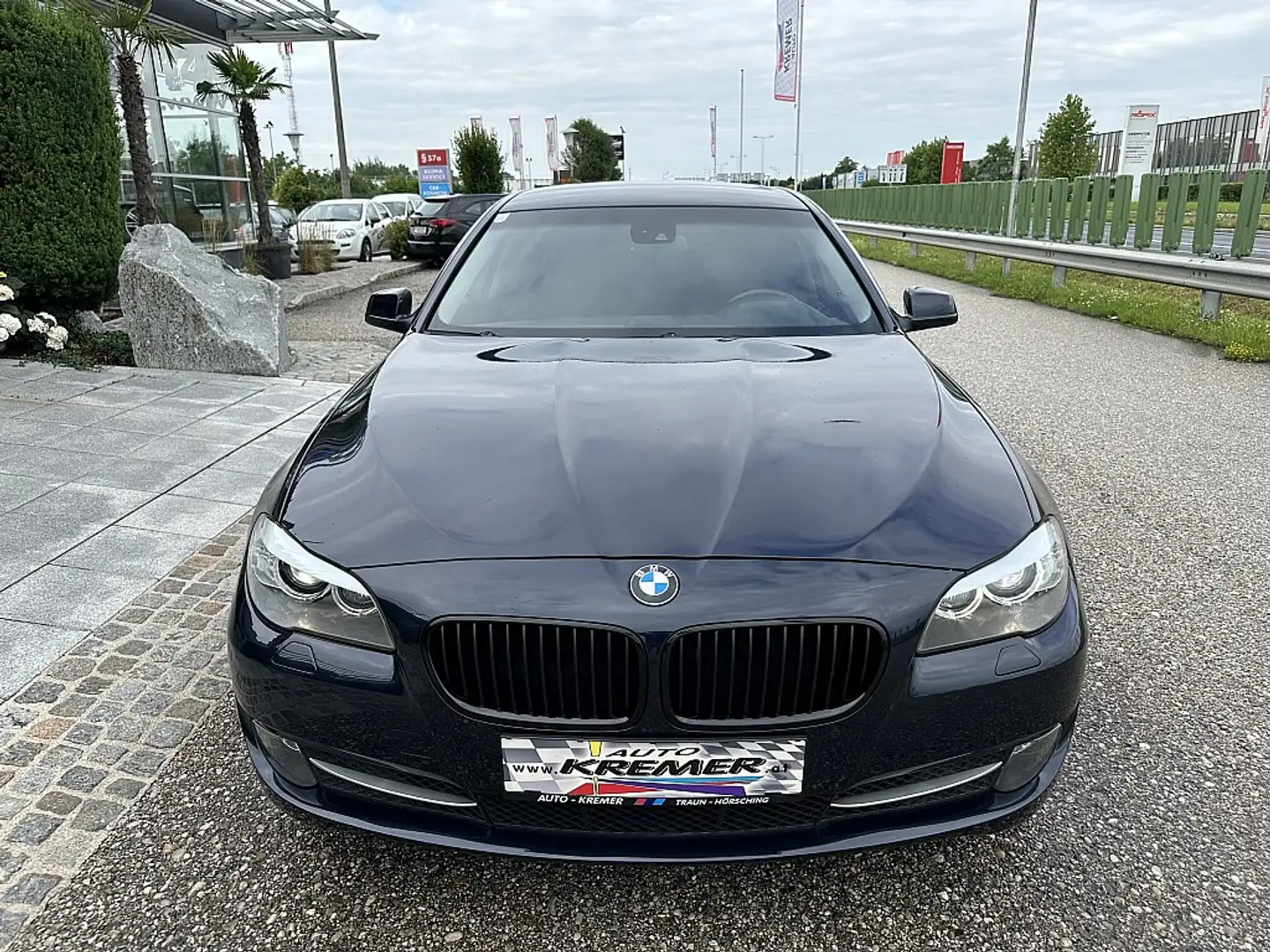 BMW 525 d xDrive Aut./NAVI/RFK/XENON/TEILLEDER/ALLRAD Blau - 2