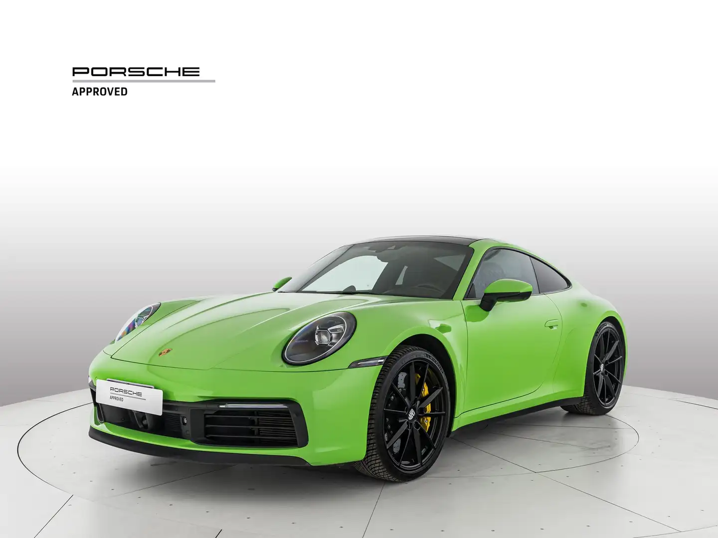 Porsche 992 coupe 3.0 carrera 4s auto Зелений - 1