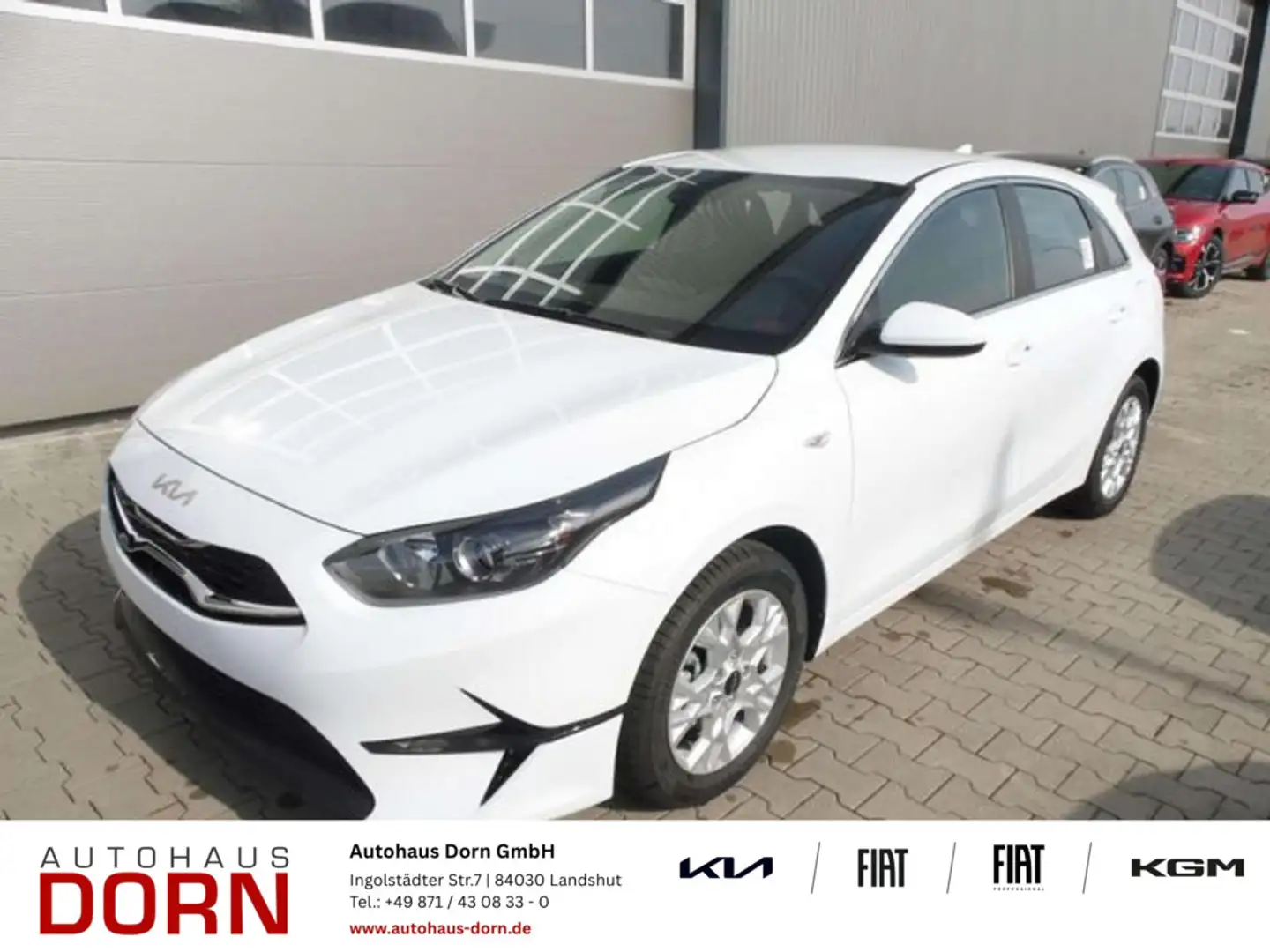 Kia Ceed / cee'd Weiß - 1