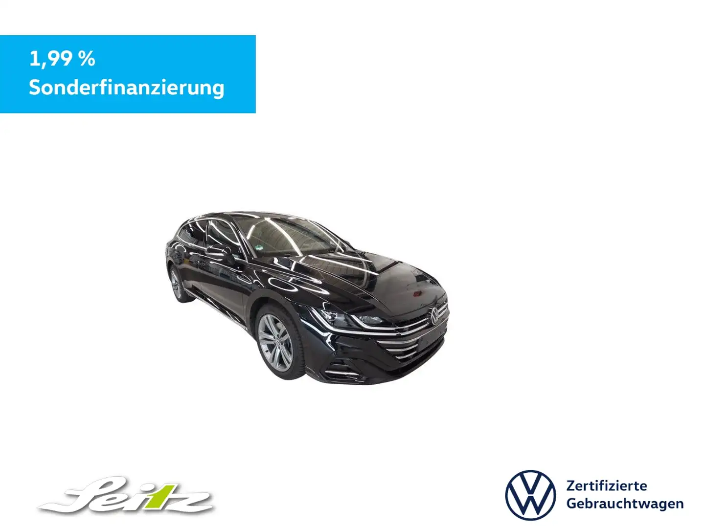 Volkswagen Arteon Shooting Brake 2.0 TDI 4M R-Line *AHK*HEAD-UP*MATR Negro - 1