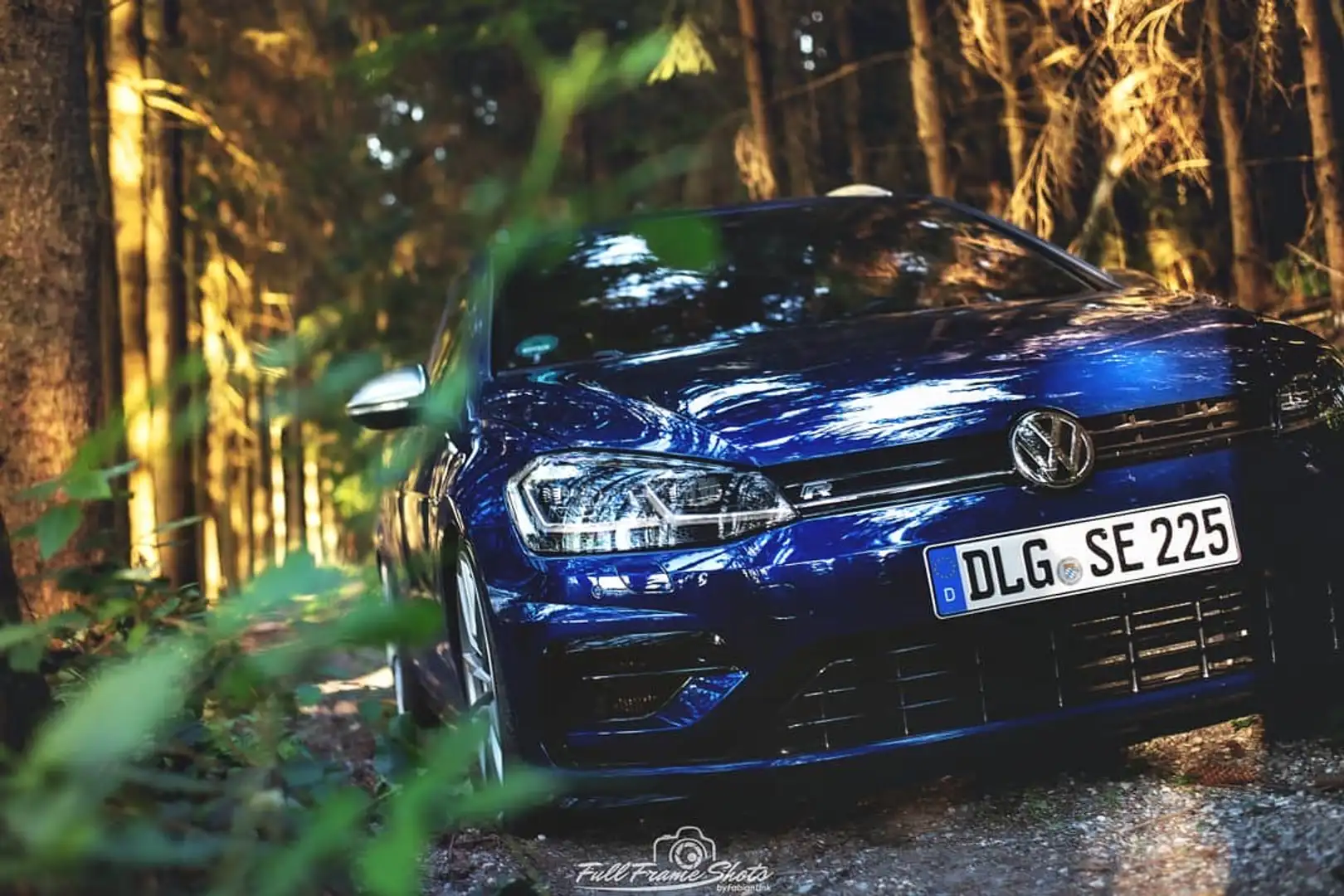 Volkswagen Golf R Variant Facelift ohne OPF Blau - 2