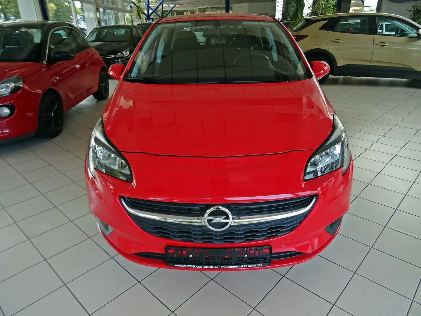 Opel Corsa E 1.2 Edition (EURO 6d-TEMP) Rot - 2