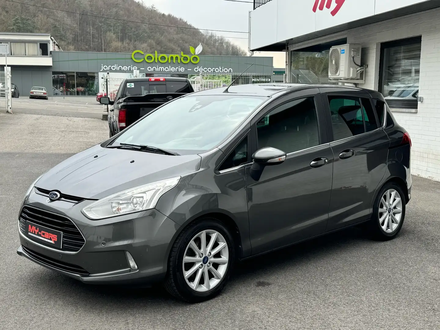 Ford B-Max 1.5 TDCi TiTANiUM GPS LED JA EURO 6B Gris - 1