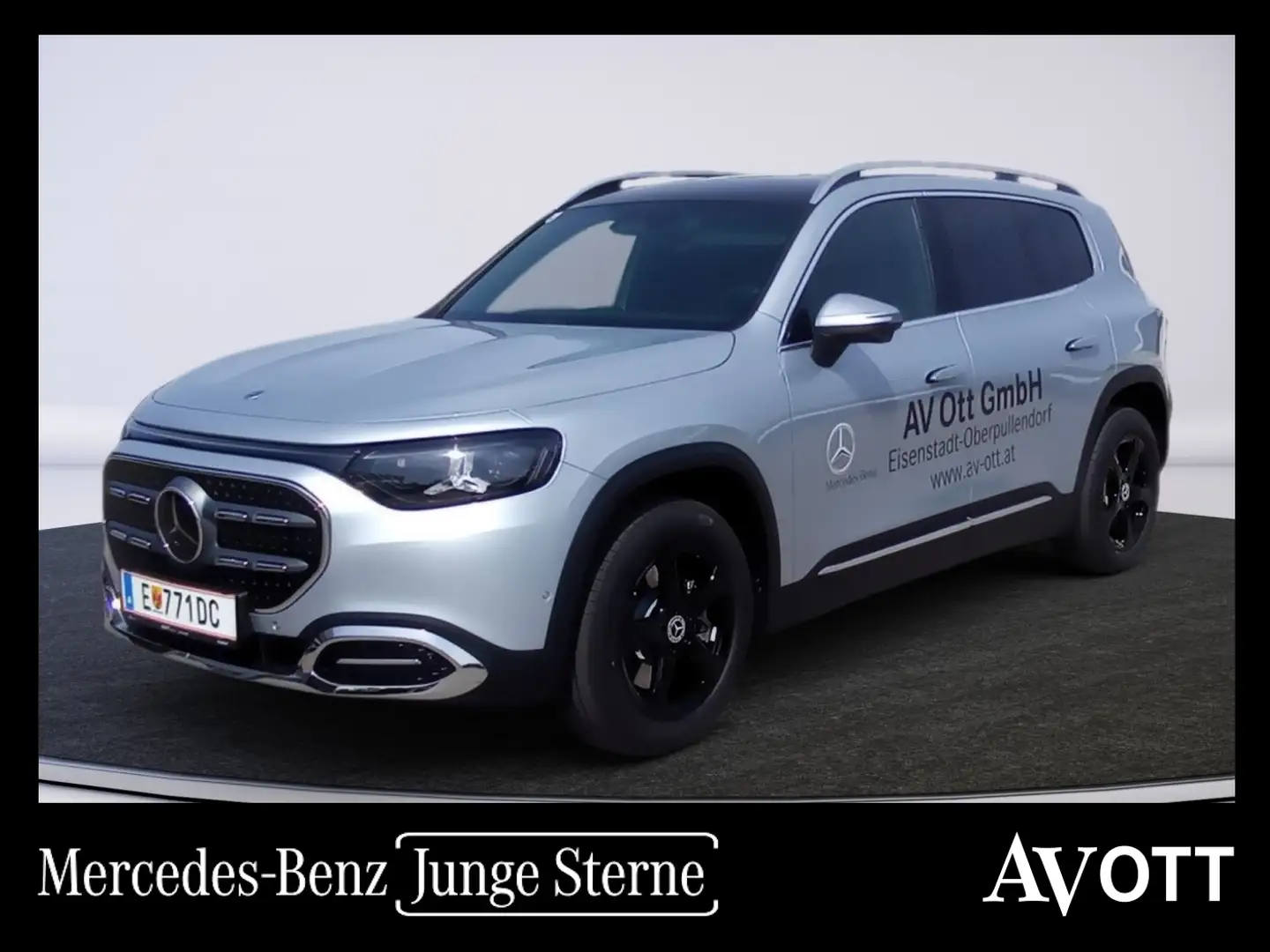 Mercedes-Benz GLB 250 + mit EQ Tech 7 sitzig  Anhängevorr. Silber - 1
