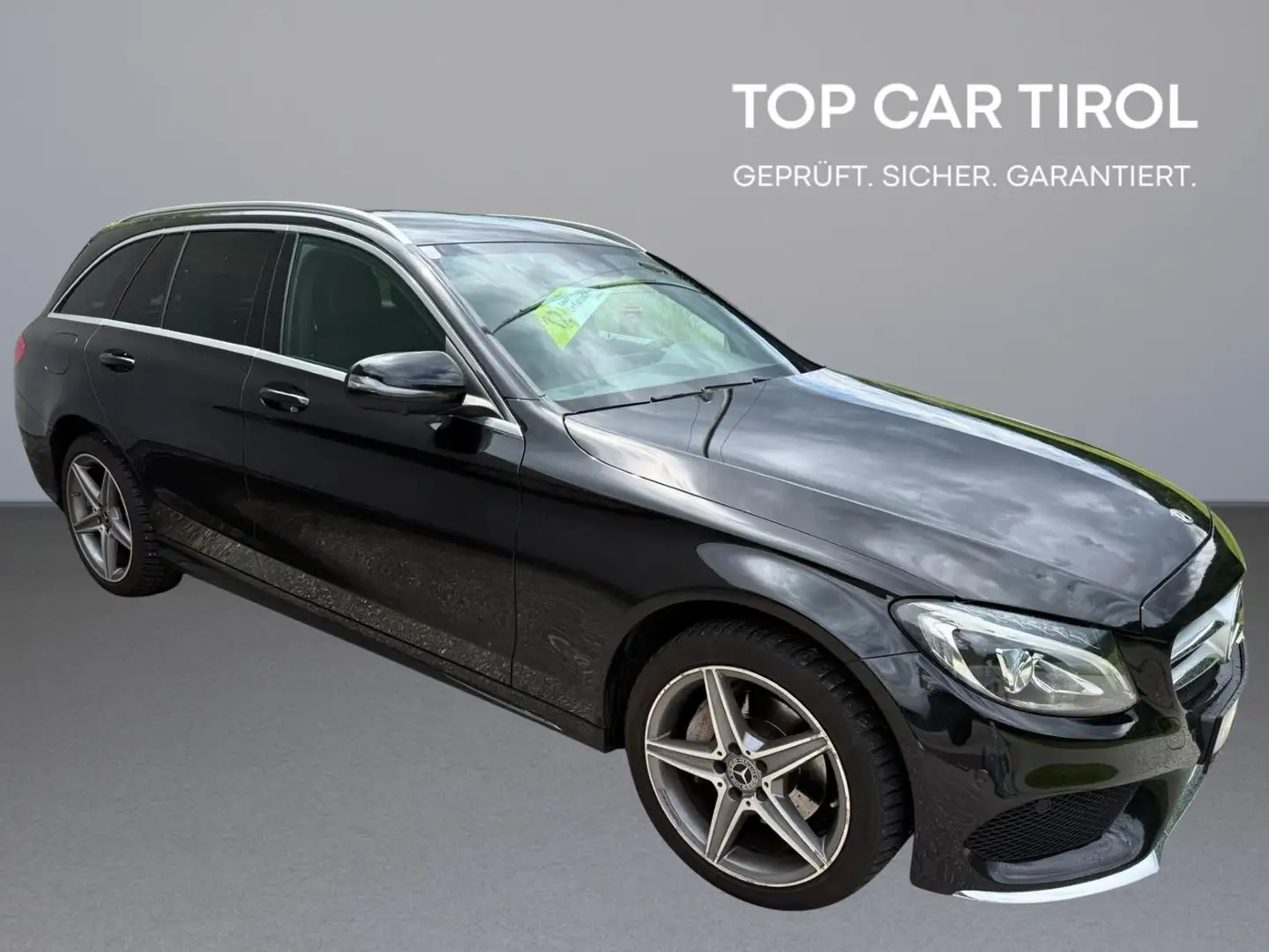 Mercedes-Benz C 220 C 220 d T Automatik 4Matic ✅ AMG-LINE ✅ Schwarz - 2