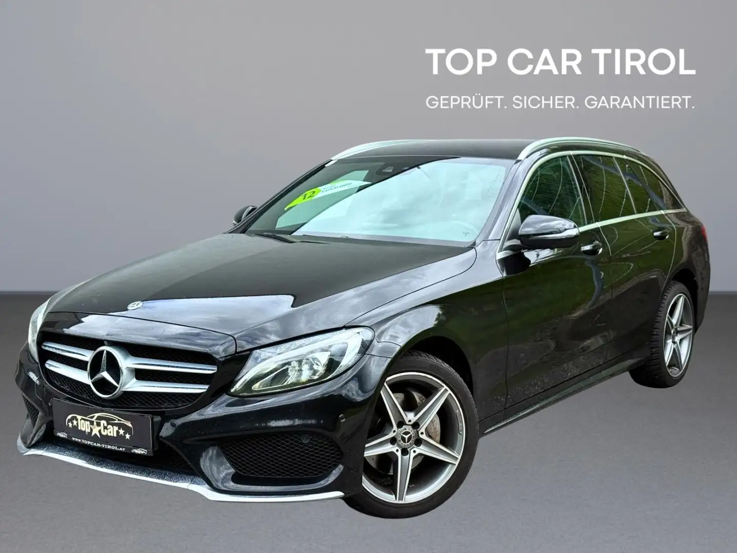 Mercedes-Benz C 220 C 220 d T Automatik 4Matic ✅ AMG-LINE ✅ Schwarz - 1
