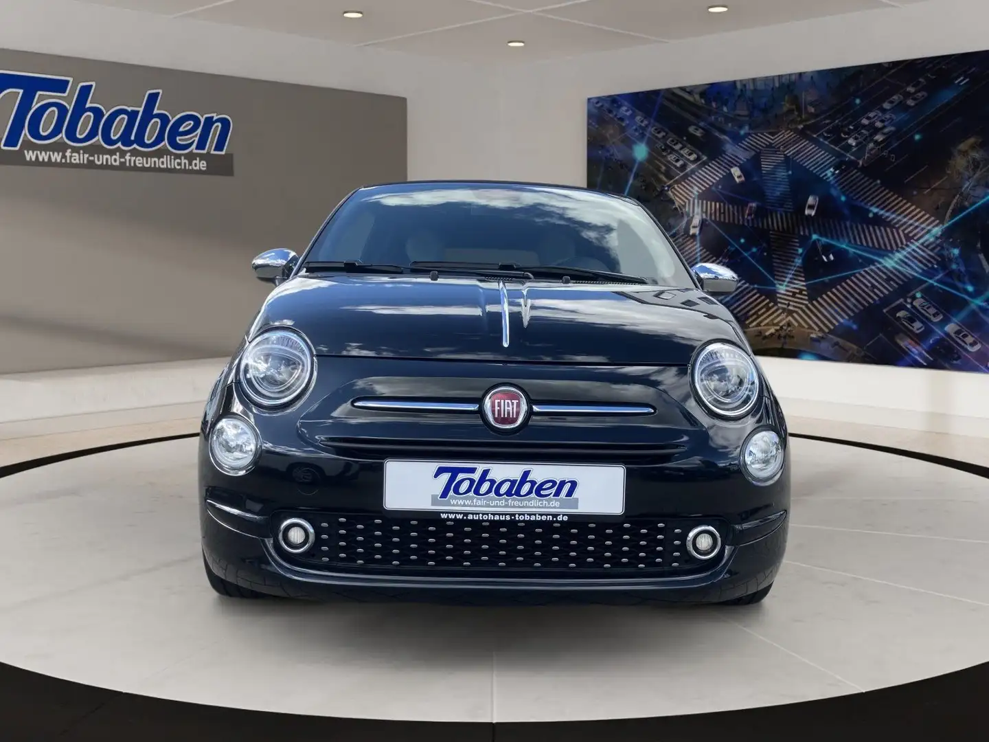 Fiat 500C 1.0 MHD Dolcevita /Cabrio / SHZ / NAVI Schwarz - 2