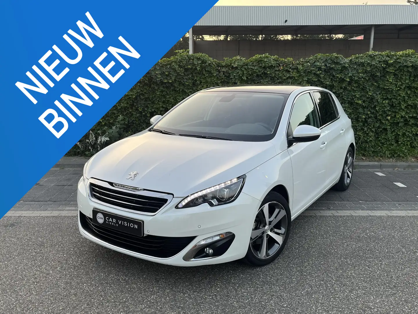 Peugeot 308 1.2 PureTech Allure * Pano * Automaat * Oliemodifi Wit - 1