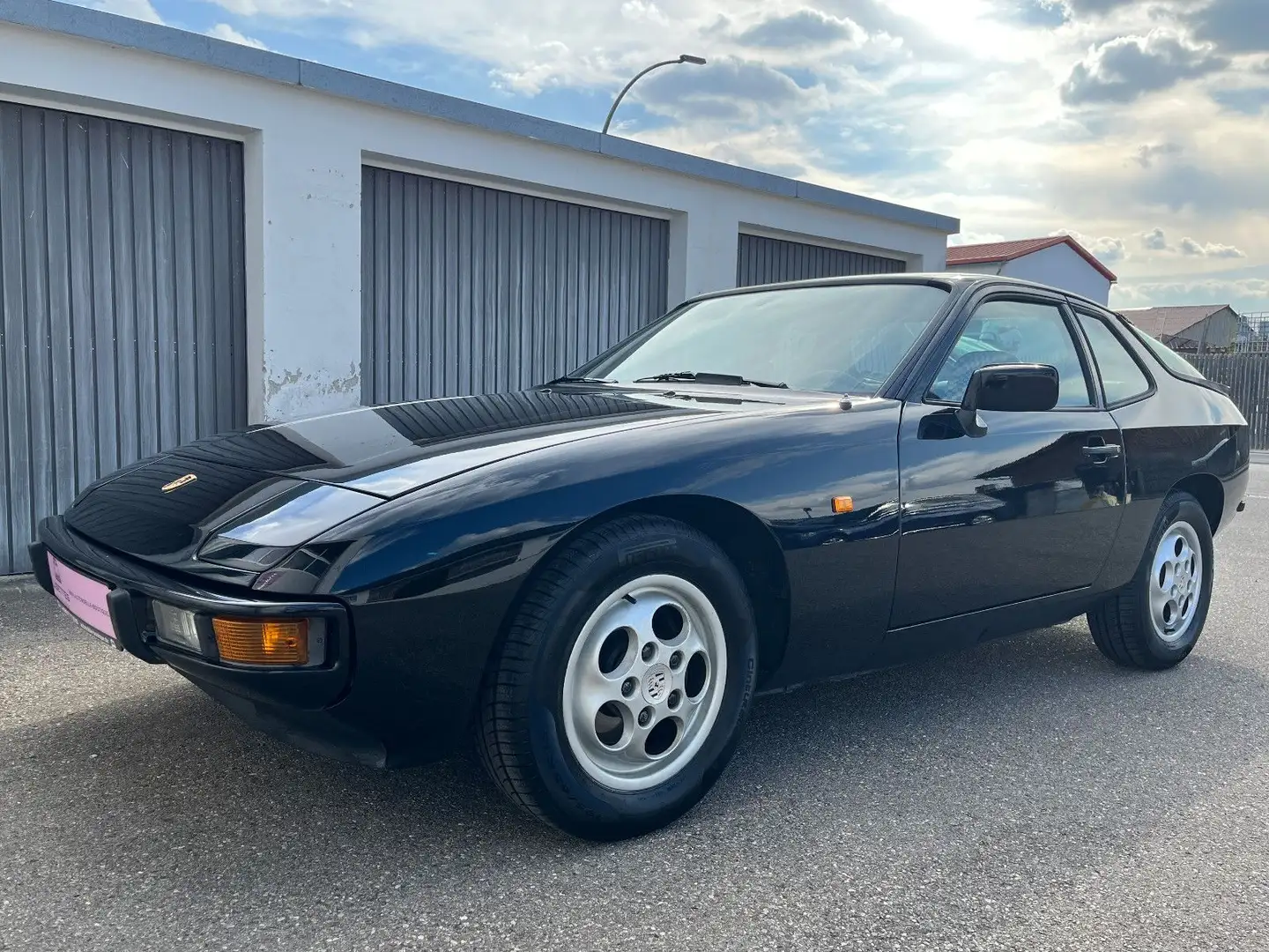 Porsche 924 S * Deut. Fahrzeug * 1.Hd. war Porsche AG * Negru - 2
