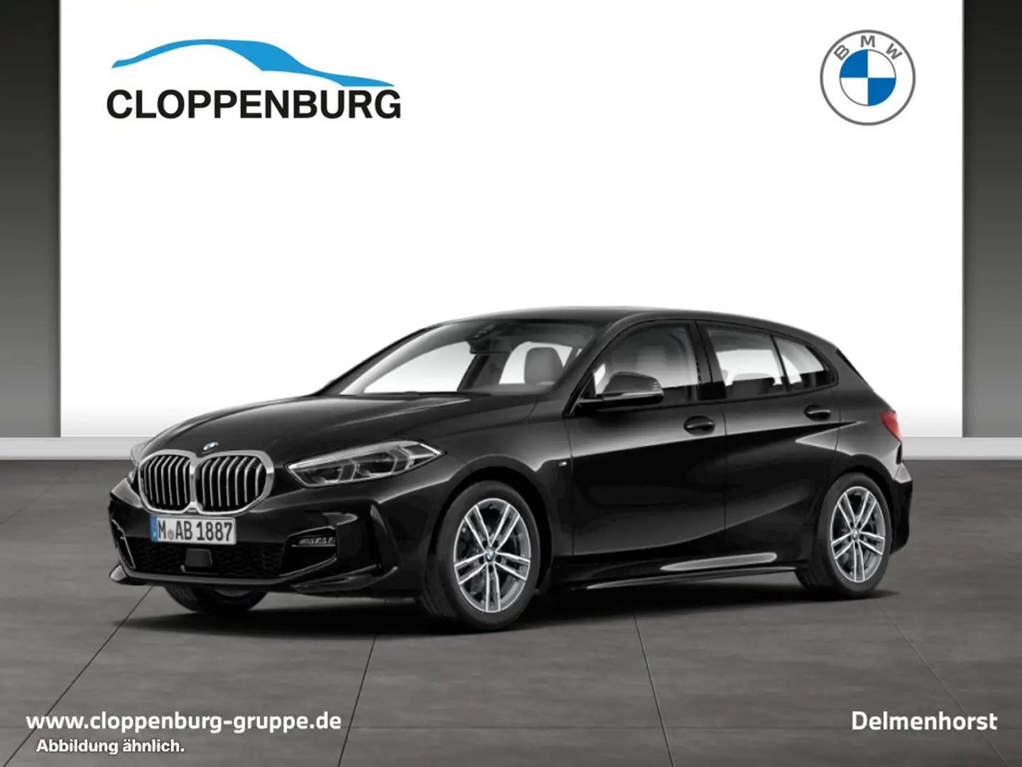 BMW 118 i Navi+SHZ+KeyGO+HiFi+Fernl.Ass+Klimaaut.+BT Schwarz - 1
