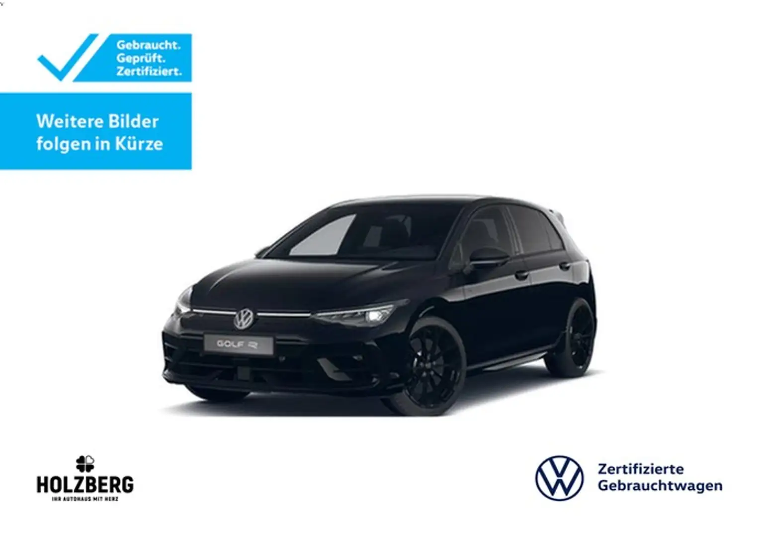 Volkswagen Golf 2.0 TSI R 4Motion Black Edition H&K+AKRAPOVIC+L... Schwarz - 1