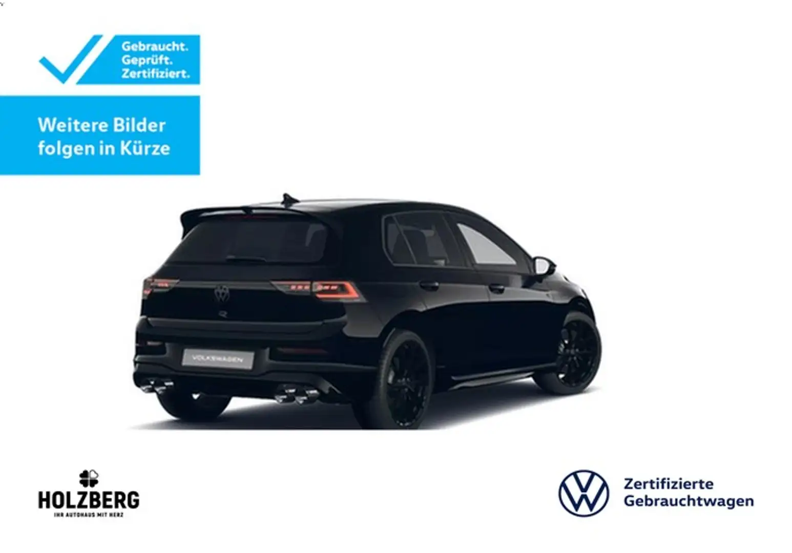 Volkswagen Golf 2.0 TSI R 4Motion Black Edition H&K+AKRAPOVIC+L... Schwarz - 2