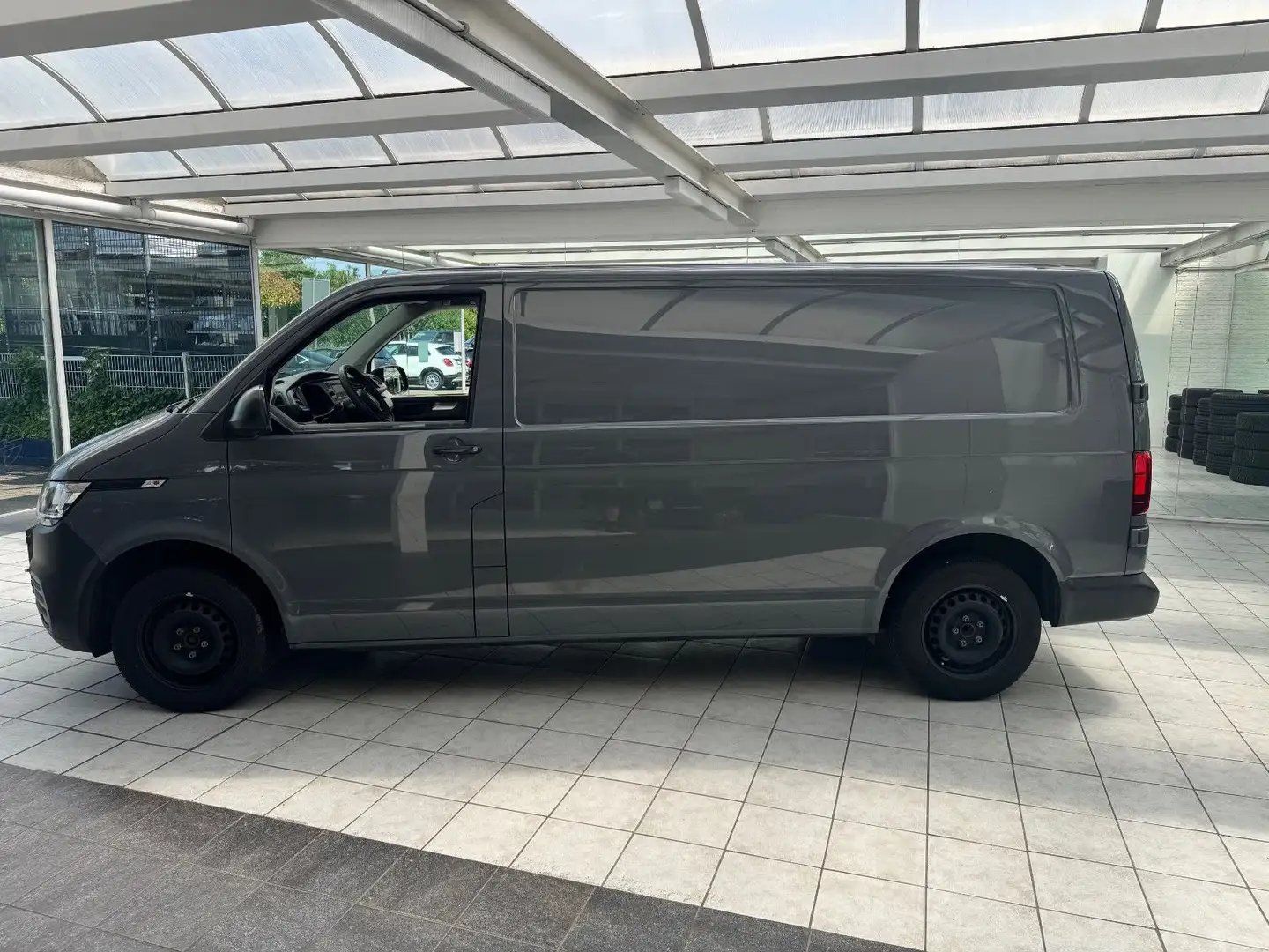 Volkswagen T6 Transporter Lang Flügeltüre,Tempomat Grau - 2