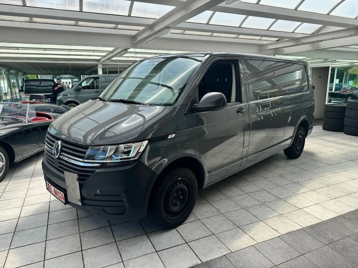 Volkswagen T6 Transporter Lang Flügeltüre,Tempomat Grau - 1