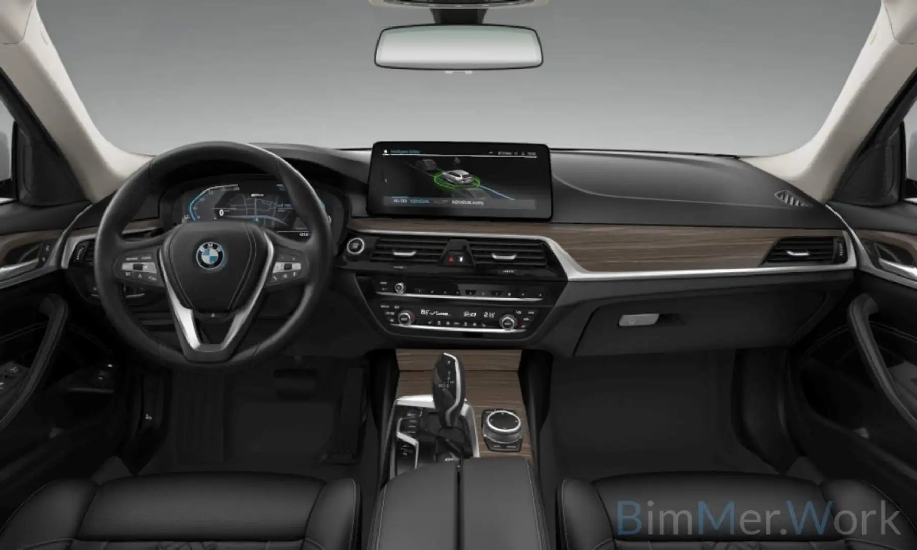 BMW 530 HUD DAB Alarm Panorama HiFi Sport Leder Weiß - 2