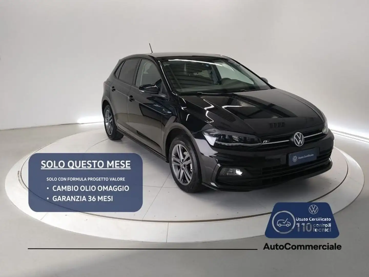Volkswagen Polo 1.0 TSI 5p. Sport BlueMotion Technology Nero - 1