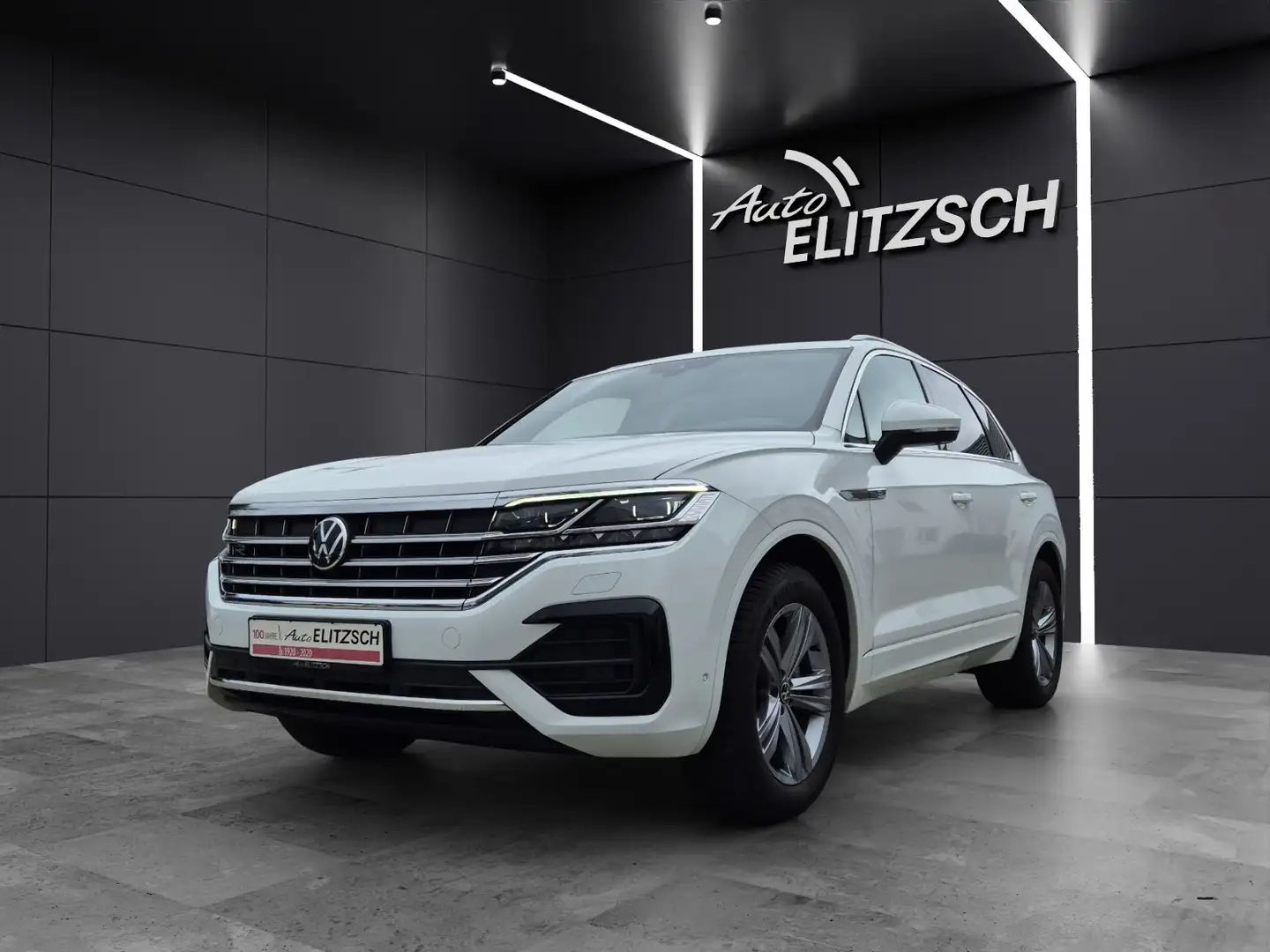Volkswagen Touareg TDI R-Line 4M Matrix Luft Navi Pano Leder AID A... Weiß - 2