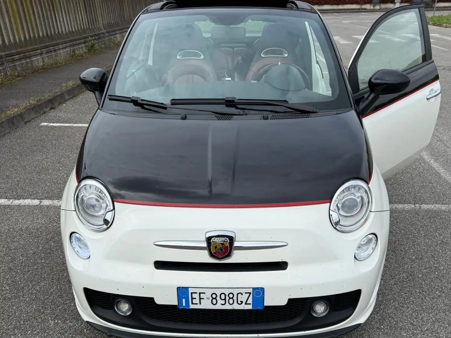 Abarth 500C 500C/595C 1.4 16v t. t-jet bicol. 140cv MTA Bianco - 2
