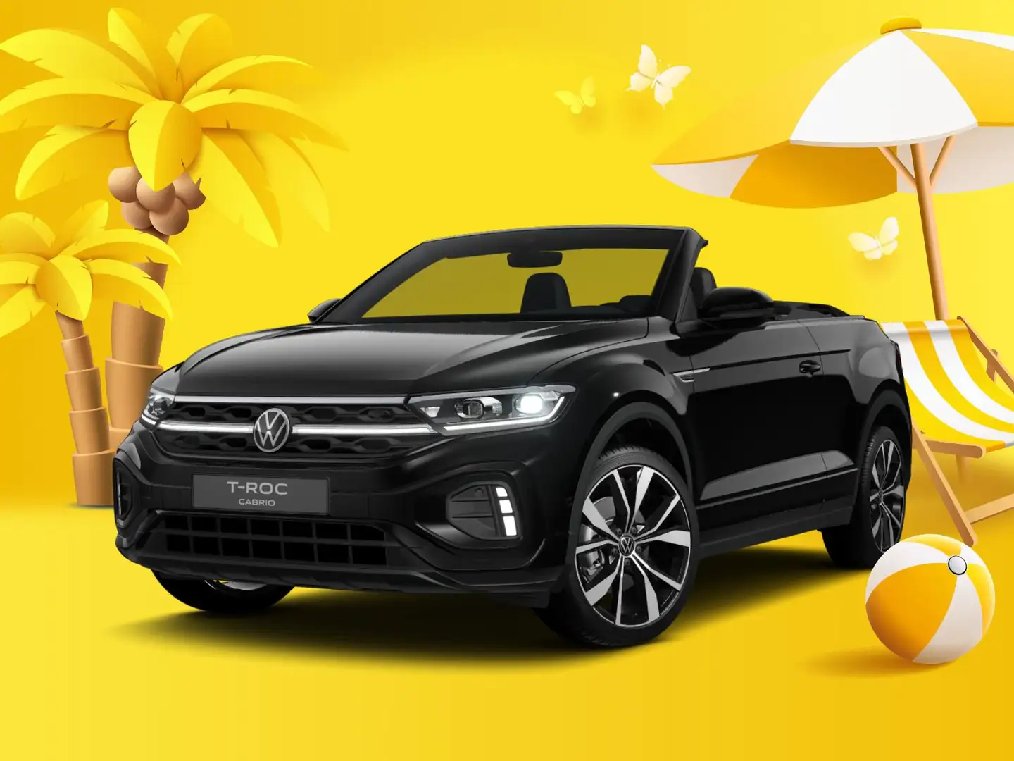Volkswagen T-Roc R-Line 1.5 TSI OPF (150 PS) DSG Noir - 2