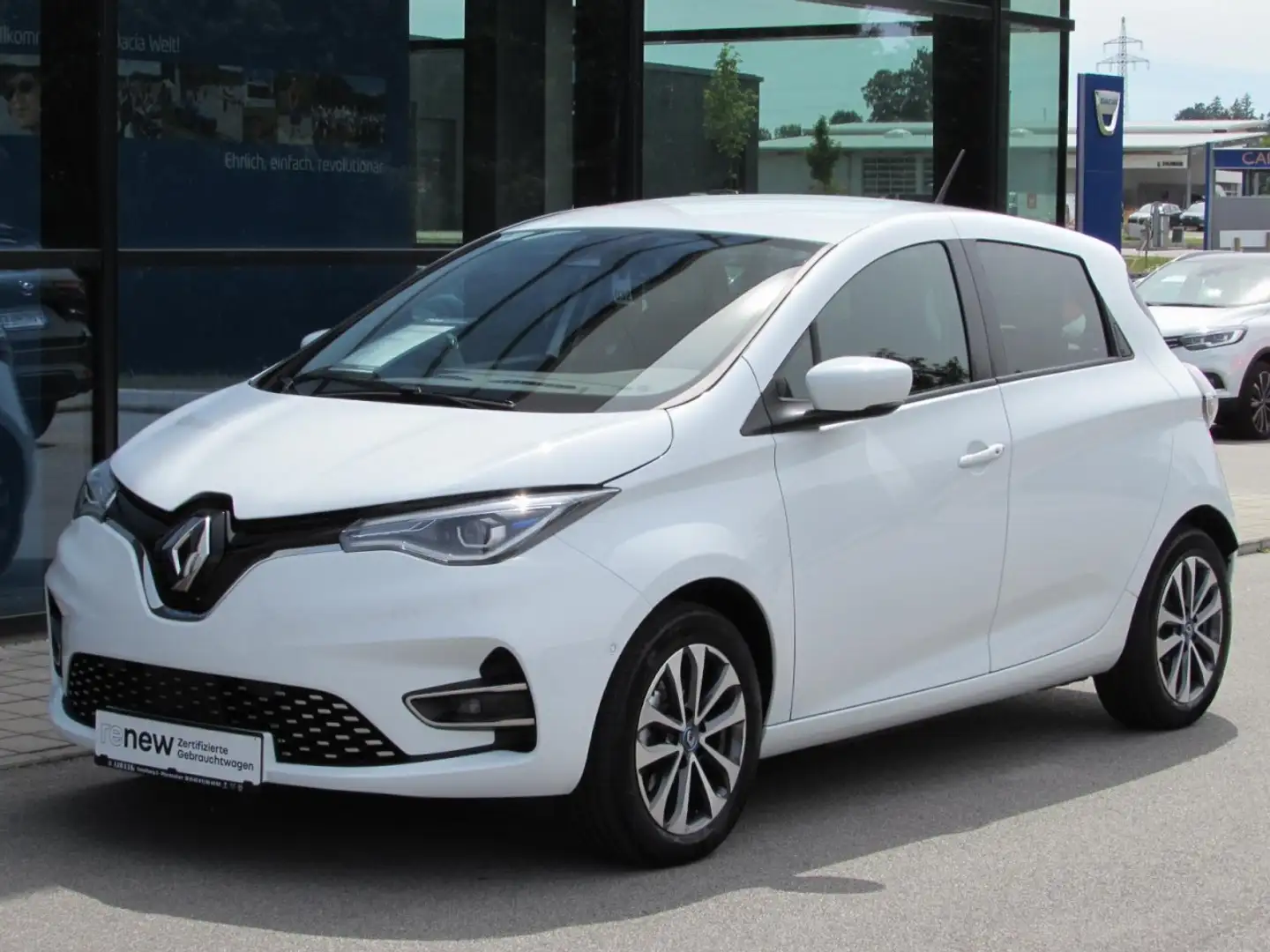 Renault ZOE Intens R135 Z.E. 50 (Miet-Batterie) Klima Navi Blanco - 1