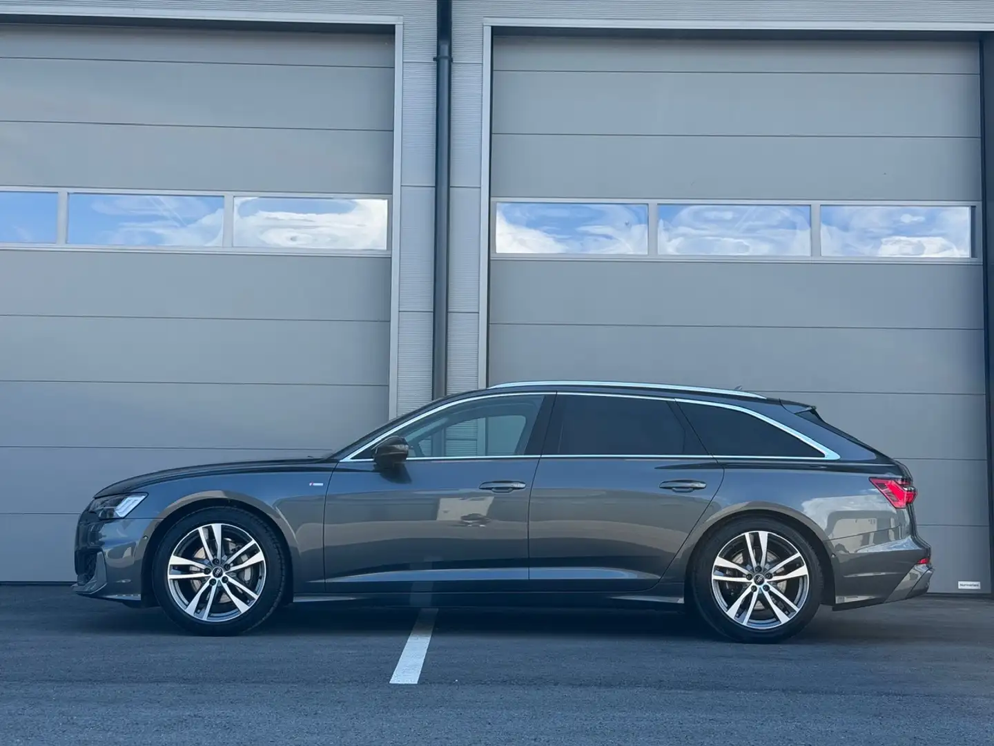 Audi A6 S-LINE 45TDI V6 qu HD-MATRIX HeadUP AHK ASSISTENZ Grau - 2