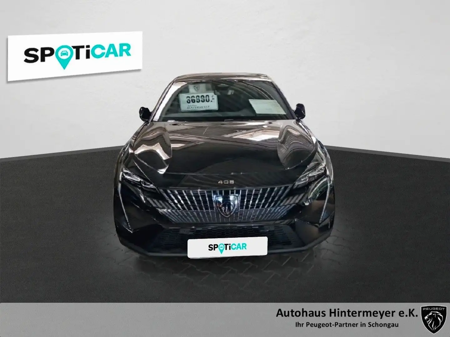 Peugeot 408 GT Plug-In Hybrid 225 EAT8 Schwarz - 2