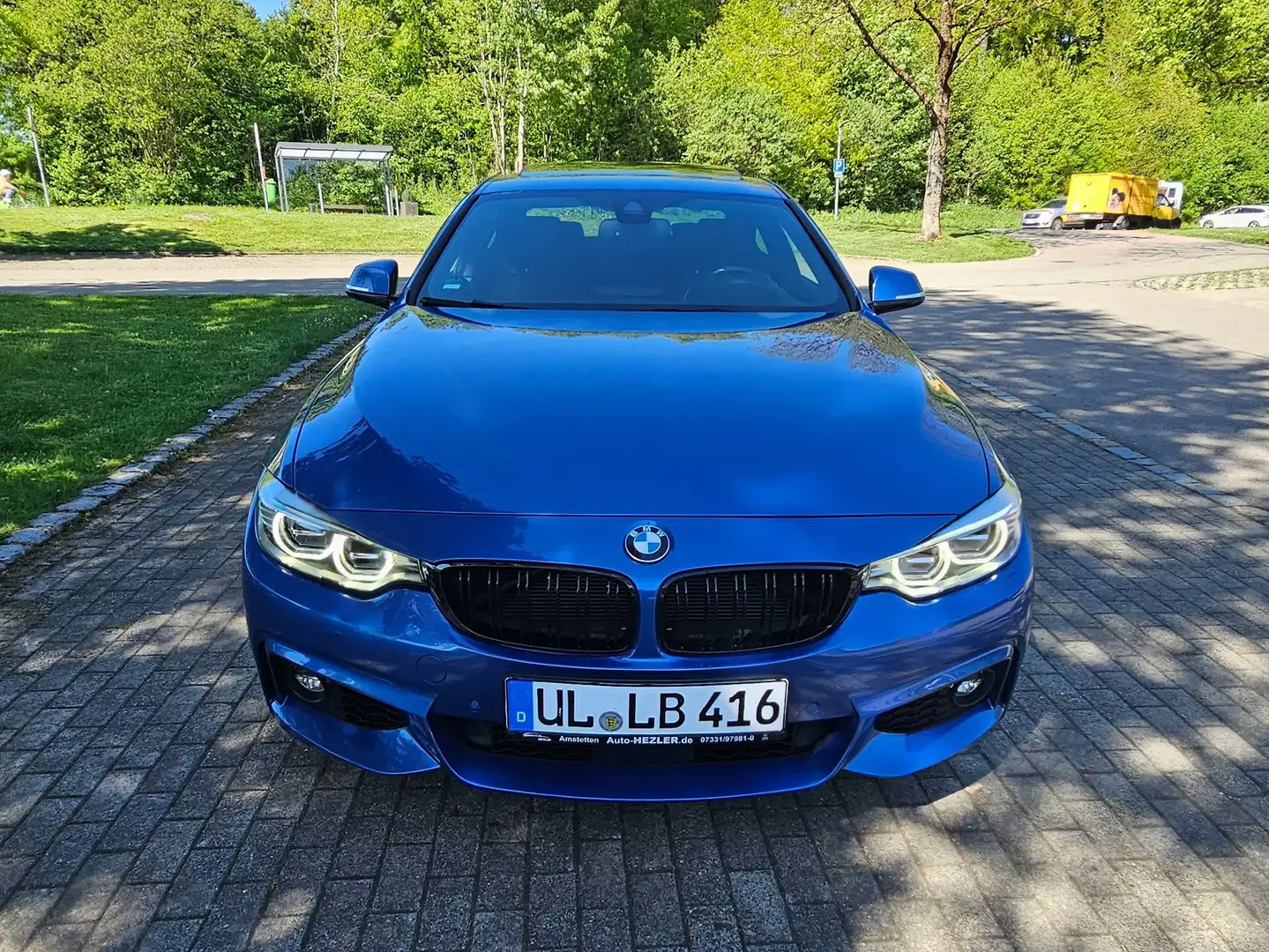BMW 435 4er Coupe Diesel 435d Coupe xDrive Sport-Aut. Spor Modrá - 1