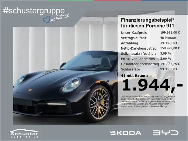 Porsche 911 Turbo S Cab*APPROVED ACC KeramikBr MatrixLED