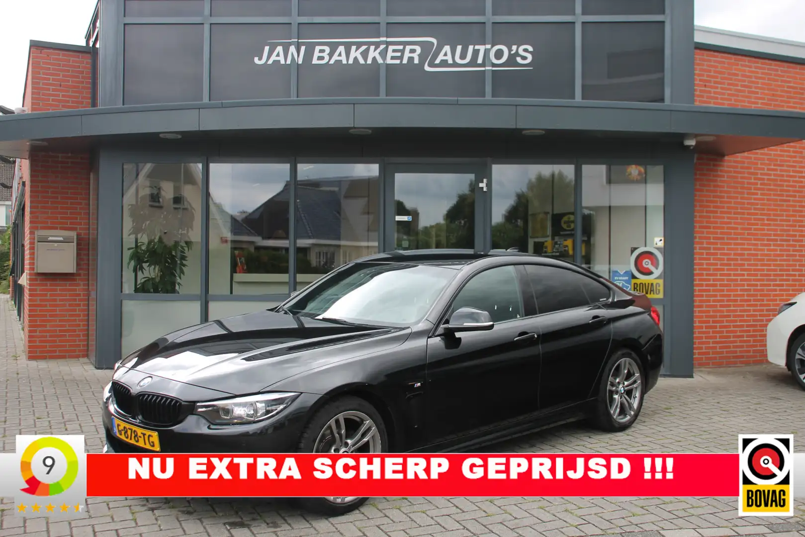 BMW 418 4-serie Gran Coupé 418i High Executive Edition ✅ A Noir - 1