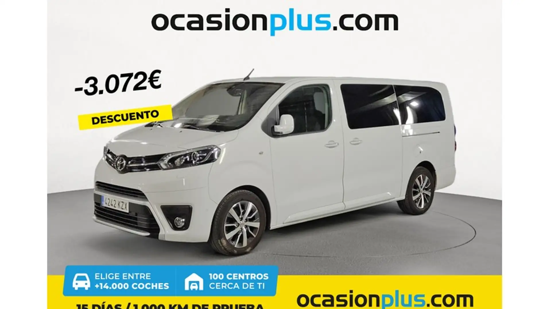 Toyota Proace Family L1 2.0D 8pl. Advance+Pack Plus Aut. 180 Blanco - 1