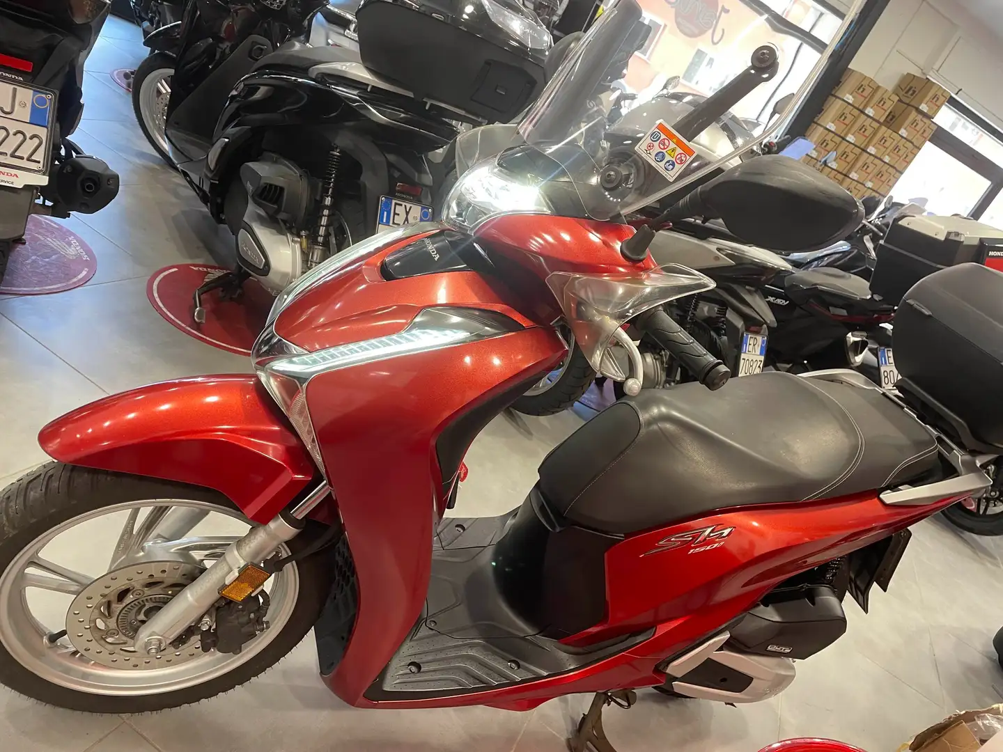 Honda SH 150i abs euro 4 Rouge - 1