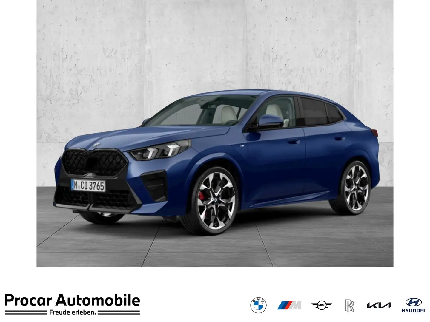 BMW X2 sDrive20i M Sport HUD RFK NAVI LED PDC V+H Blau - 1