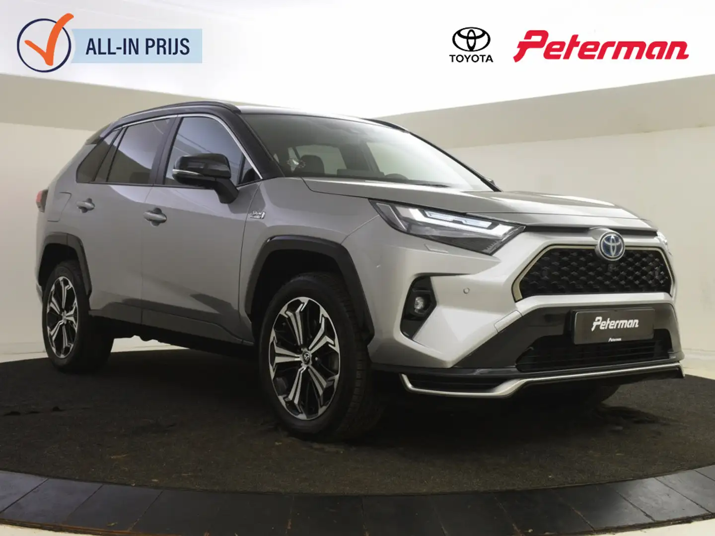 Toyota RAV 4 2.5 Plug In Hybride Bi-Tonen | PDC V+A | JBL | Stu Zilver - 1