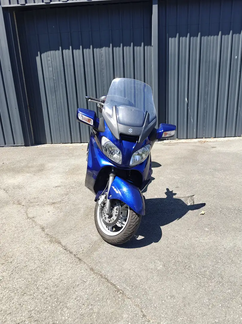 Suzuki Burgman 650 Bleu - 1