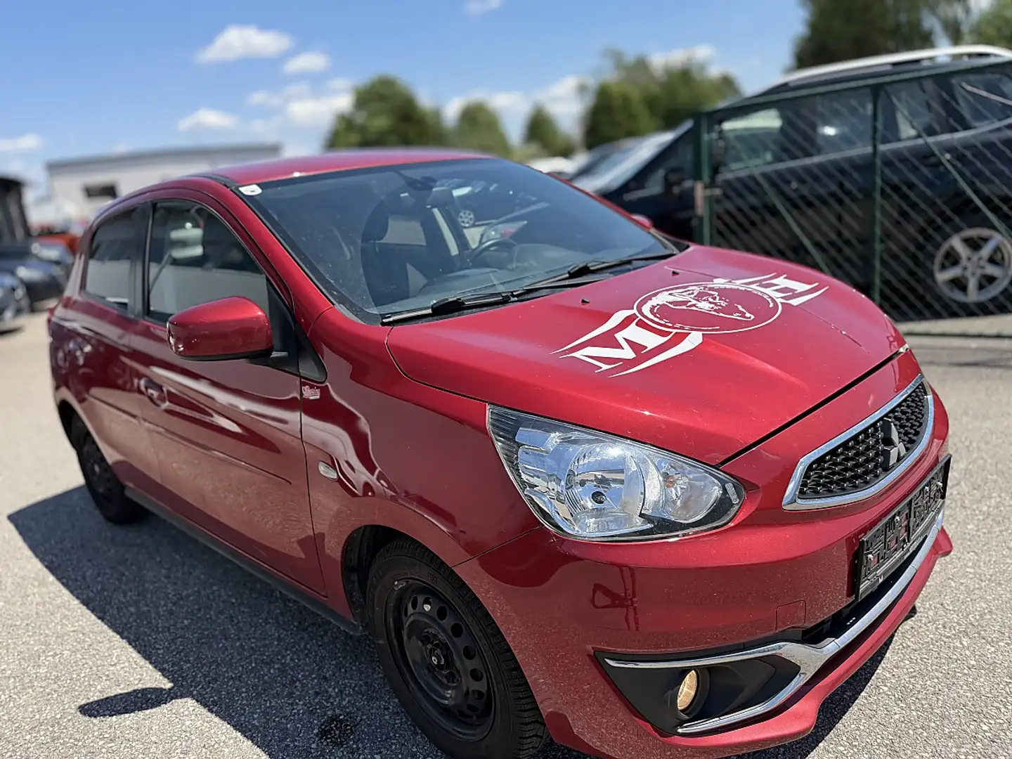 Mitsubishi Space Star 1,2 *Pickerl* Rot - 1