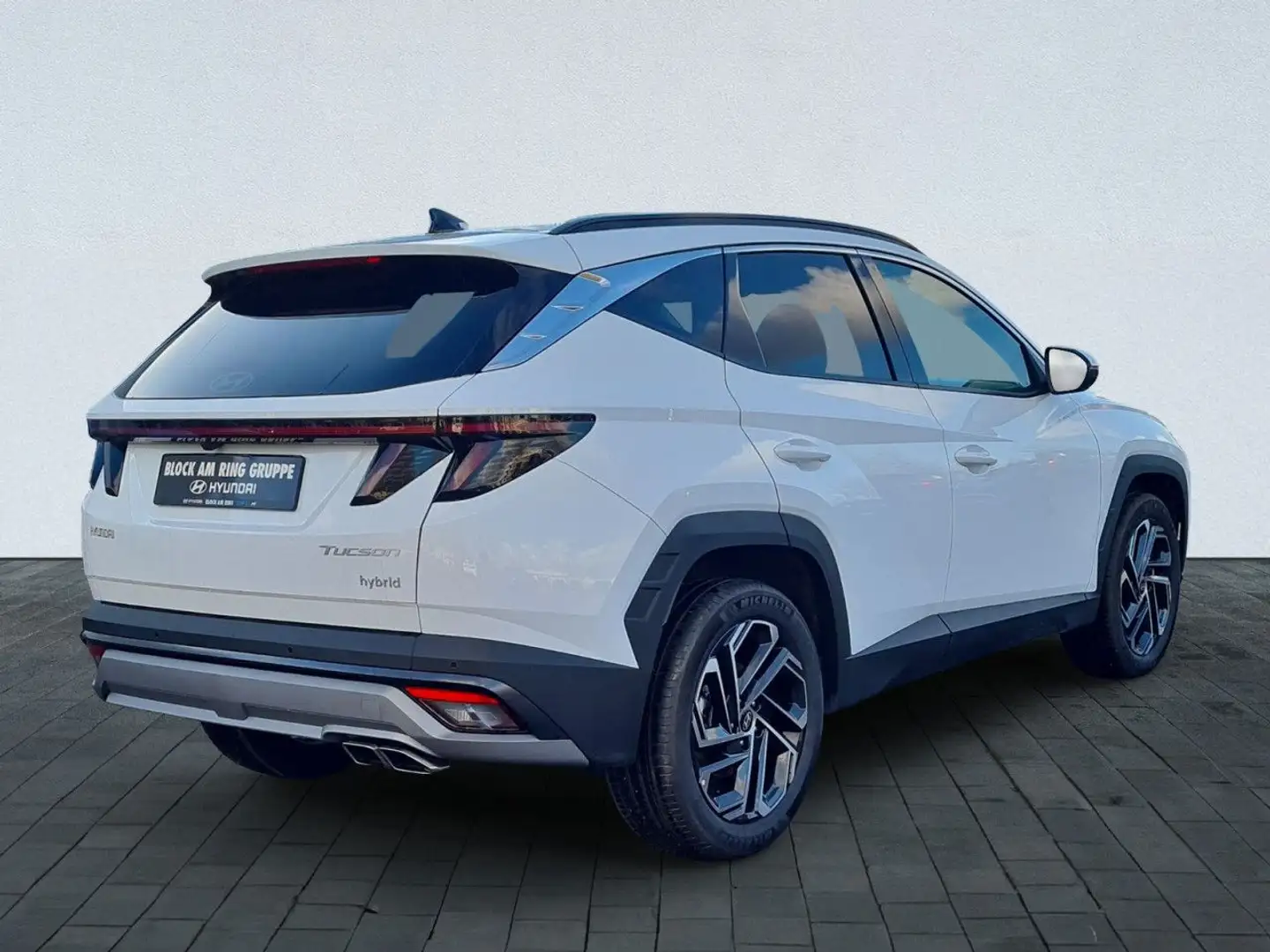 Hyundai TUCSON FL HEV (MY25) 1.6 T-GDi (215 PS) 6-AT 2WD P Weiß - 2