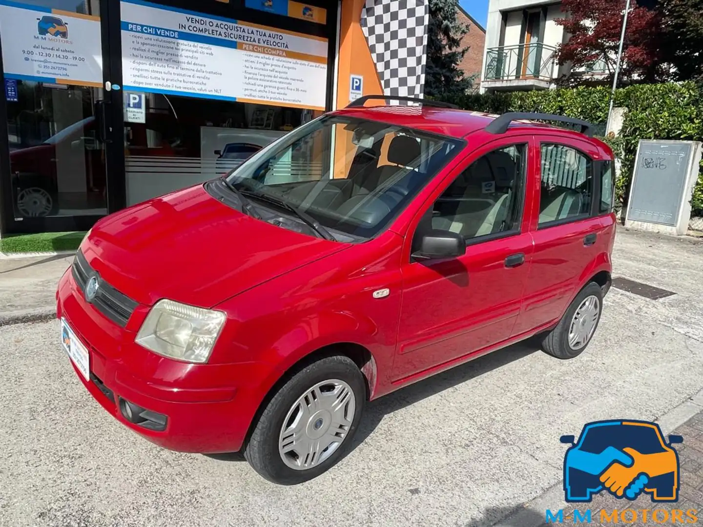 Fiat Panda 1.2 Natural Power Neo patentati Rosso - 1