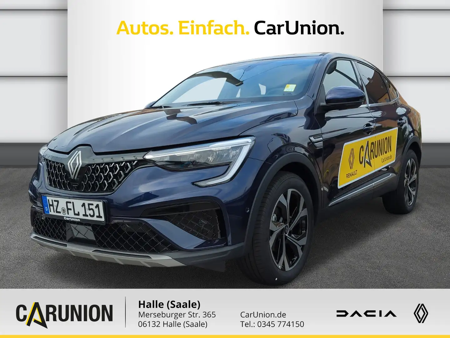 Renault Arkana TECHNO Mild Hybrid 140 EDC Navi*Klimaauto Blau - 1