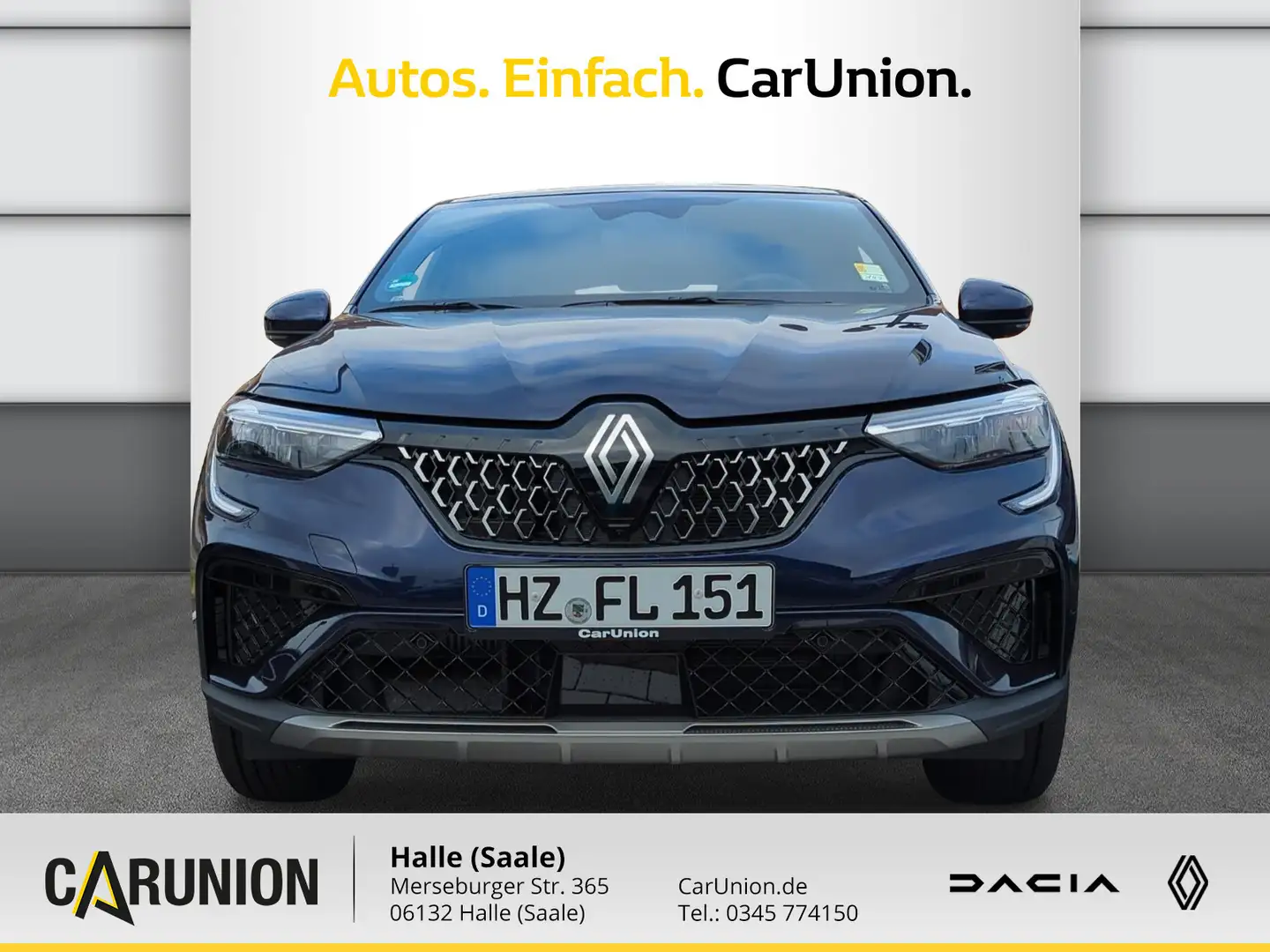 Renault Arkana TECHNO Mild Hybrid 140 EDC Navi*Klimaauto Blau - 2
