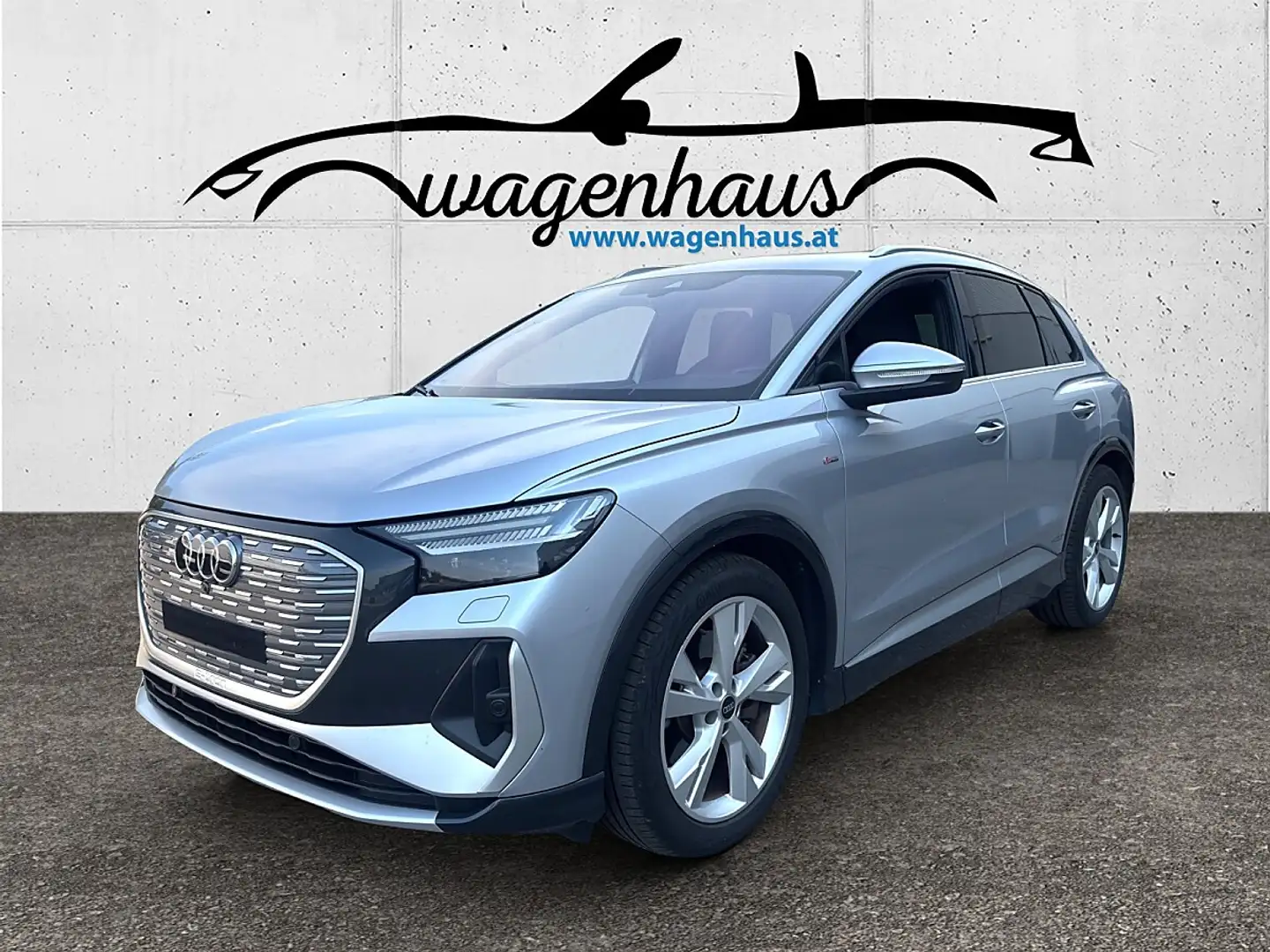 Audi Q4 e-tron Q4 50 e-tron quattro, ACC, AHV, Spurw. Sonos, S... Silber - 1