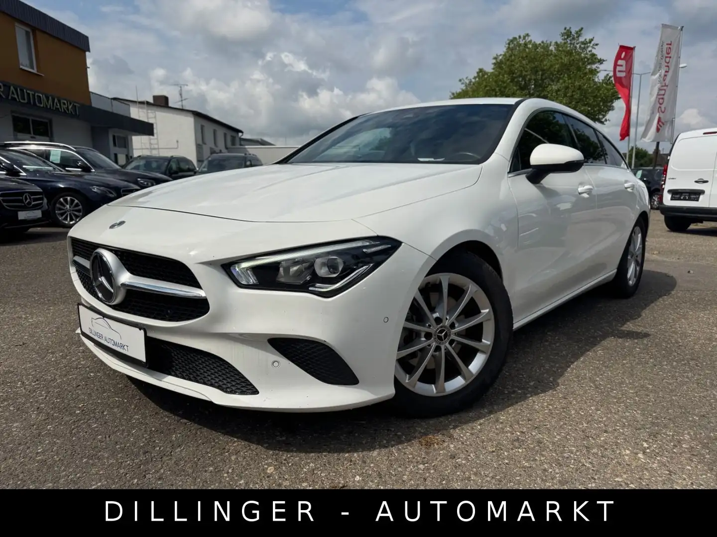 Mercedes-Benz CLA 200 8G-Tro LED Navi Tempomat Kamera MBUX Weiß - 1
