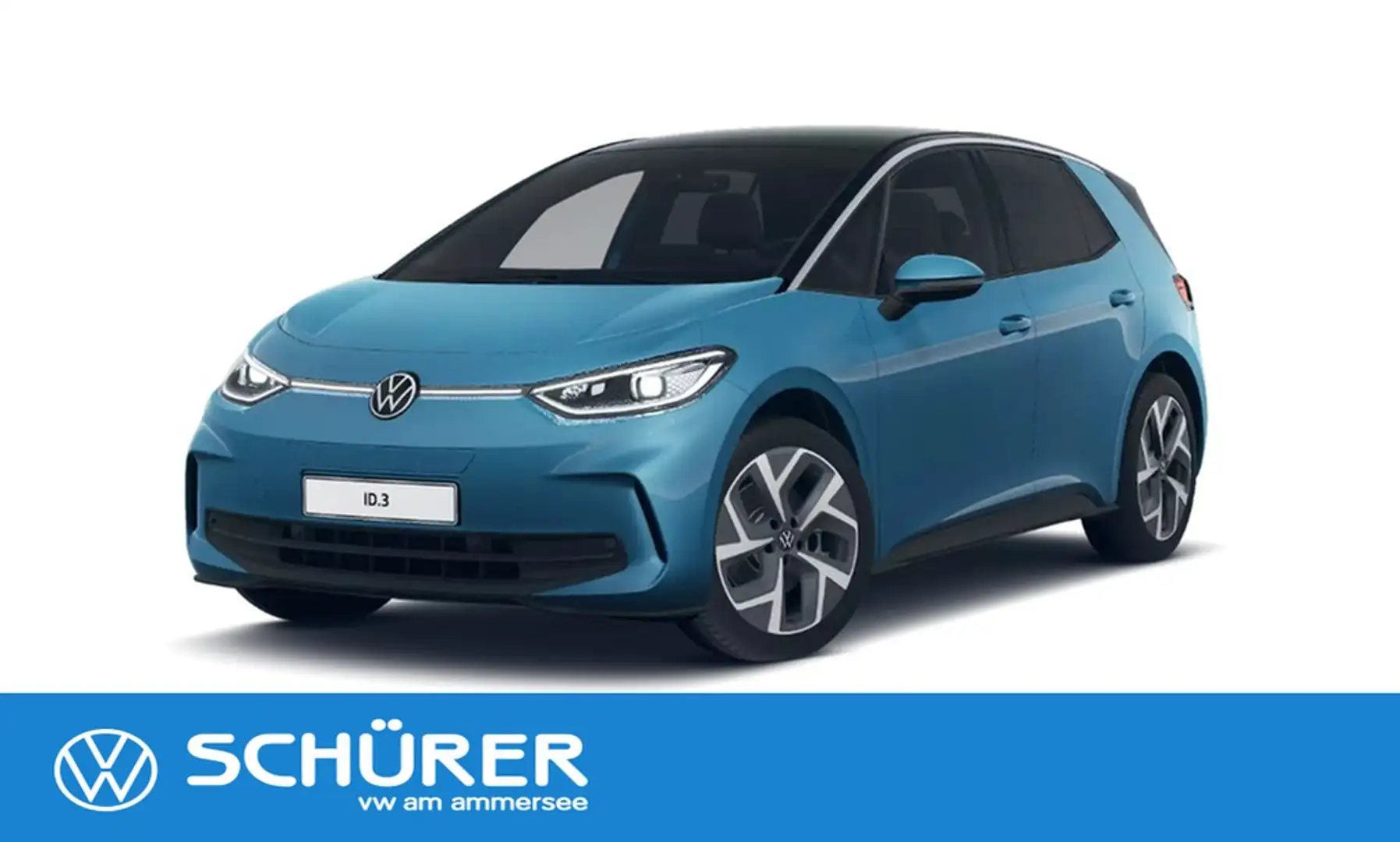 Volkswagen ID.3 Pro AHK Pano Matrix DCC RKam ACC Keyless Blau - 1