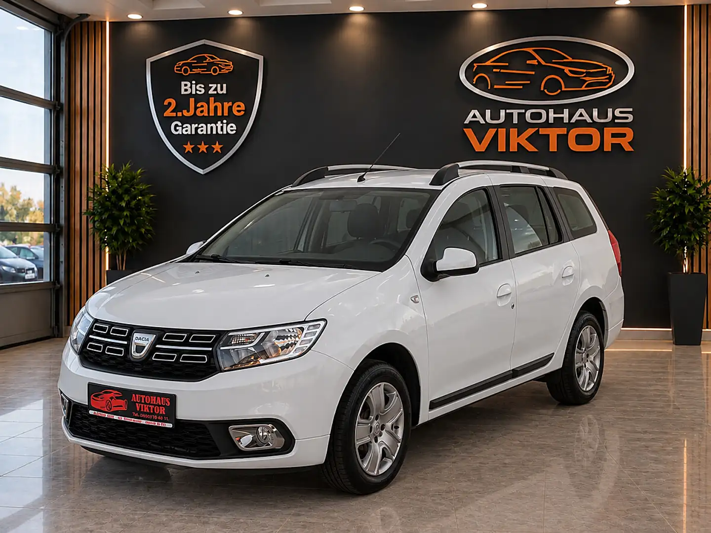 Dacia Logan II 1.0 SCe 75 Supreme*STEUERKETTE,KATALYSATOR N... Weiß - 1